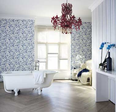 Sol pvc salle de bain un revêtement de sol déco bluffant Désign sol Vinyle