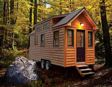 maison mobile en bois