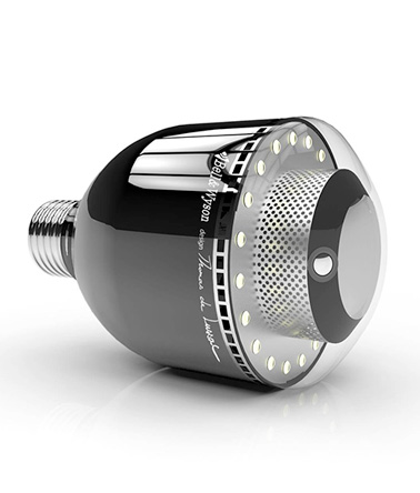 Mettez votre intérieur à la pointe de la technologie avec le système de surveillance à distance ConnectLed BWPix ! Un object connecté innovant imaginé par Bell & Wilson.