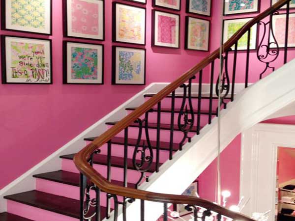 Cage d'escalier 20 idées déco pour un bel escalier Inspiration Mur Escalier