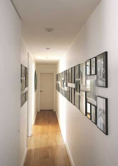 12 idées déco pour styliser un couloir long étroit ou sombre