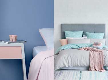 Couleur On Fait Sa Deco En Rose Et Bleu Pastel