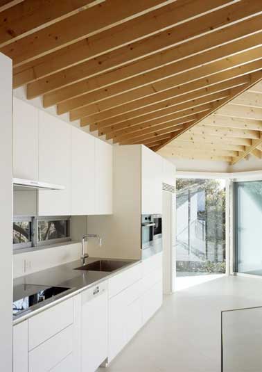 7 déco de cuisines inspirant des idées déco tendance Idées plafond Noir