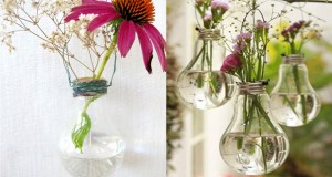 Détournez une simple ampoule afin d’en faire un petit vase original pour votre déco ! Un DIY très simple à réaliser, pas cher et très original qui mettra de la couleur dans la maison.