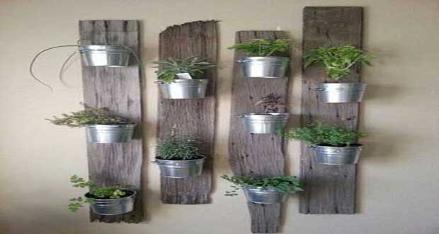 Le mur végétal  prend ses quartiers déco en intérieur et extérieur. Mur avec des plantes suspendues en vertical sur des volets, des palettes bois ou fil métallique pour créer un mur végétal personnalisé et original
