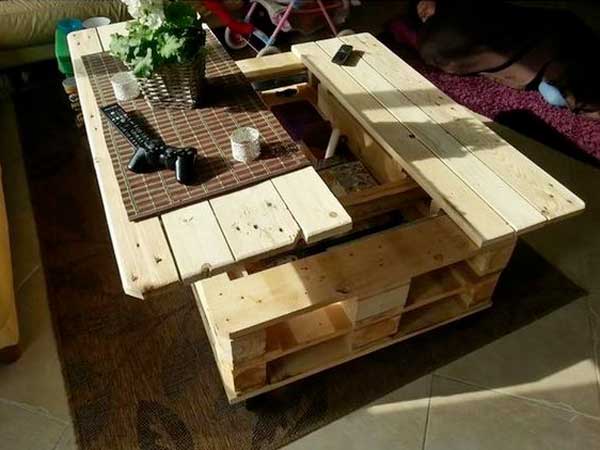 fabriquer une table basse en palette