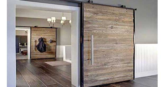 Cloisson coulissante et déco à faire avec du bois de récup Idée déco salon bois