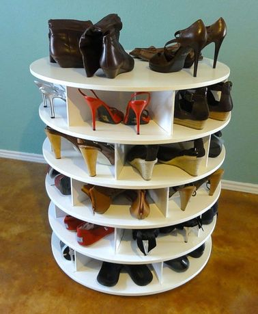 Un meuble chaussures en tourniquet à faire soi-même Un meuble chaussures en tourniquet à faire soi-même