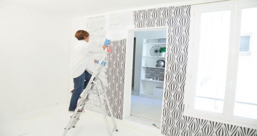 Décoller Papier Peint Sans Abimer Mur Décoller du papier peint en 1 heure sans décolleuse ni galère