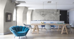 Le stuc c'est une idée déco originale et ultra chic pour un intérieur où l'élégance et la sophistication sont au rendez-vous avec des murs effet marbre !