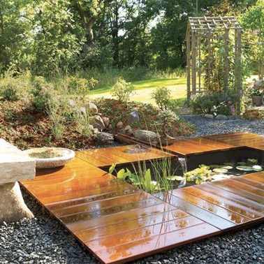 Idées de bassin de jardin pour dynamiser votre extérieur Bassin décor Jardin