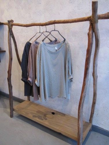 Diy De Portant En Bois Deco Hyper Style Idees Faciles A Realiser