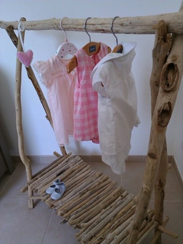 Diy De Portant En Bois Deco Hyper Style Idees Faciles A Realiser