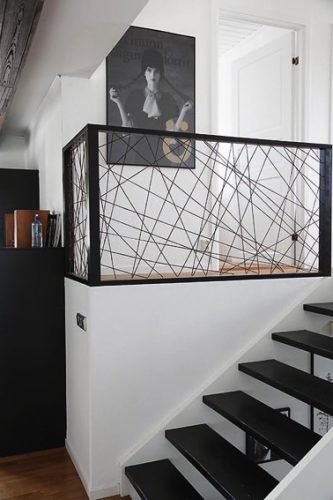 Des garde-corps stylés et tendance en déco pour l'intérieur ou l'extérieur