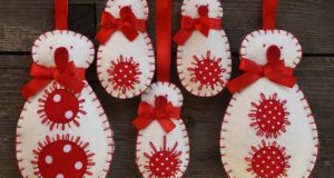 Découvrez comment réaliser simplement des décorations de Noël comme ces bonhommes de neige dans notre article.