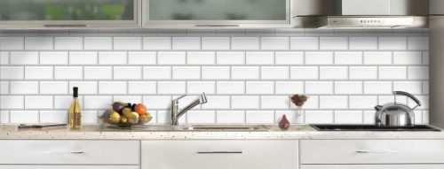 Brique blanche en cuisine