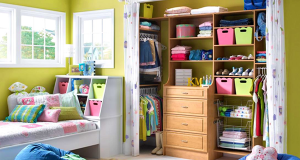 un aménagement de chambre d'enfant