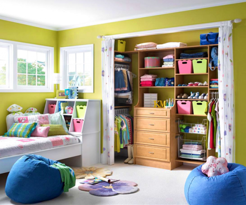 un aménagement de chambre d'enfant