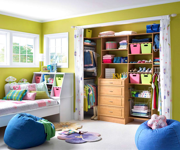 un aménagement de chambre d'enfant