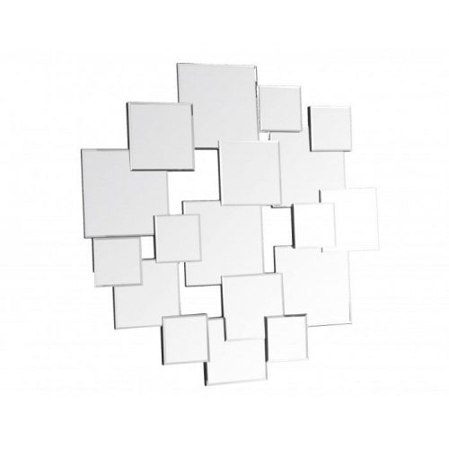 miroirs design en composition pour une salle de bains moderne