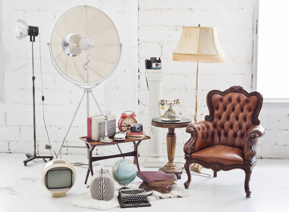 Objets de décoration vintage