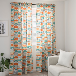 IKEA MARTORN Rideaux, 2 pièces