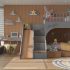 chambre d'enfant stores